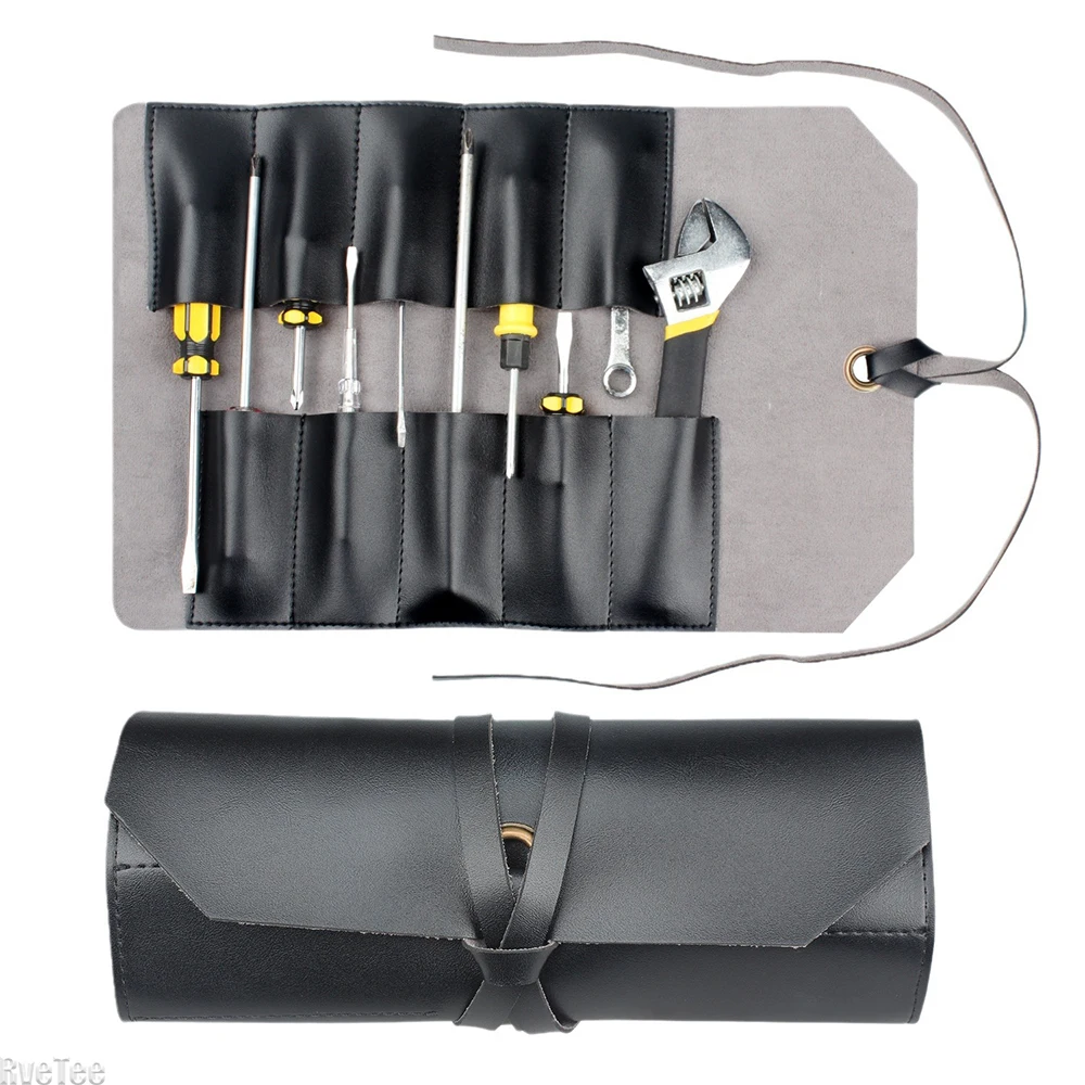 NEW PU Leather Vintage Roll Up Tool Bag with Rope for Electrician Tools Tool Organizer Wrench Screwdriver
NEW PU Leather Vintage Roll Up Tool Bag with Rope for Electrician Tools Tool Organizer Wrench Screwdriver