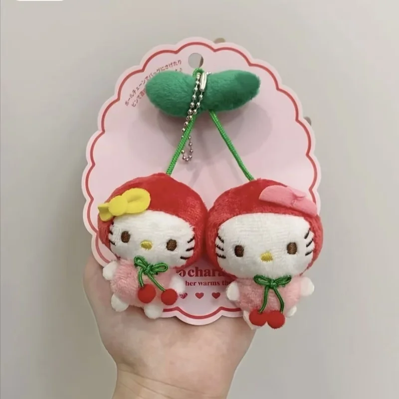 Cinnamoroll, Kuromi, Hellokitty Cherry Shaped Plush Small Pendant Kawaii Bag, Backpack Keychain Cute Girl Decoration Gift
Cinnamoroll, Kuromi, Hellokitty Cherry Shaped Plush Small Pendant Kawaii Bag, Backpack Keychain Cute Girl Decoration Gift