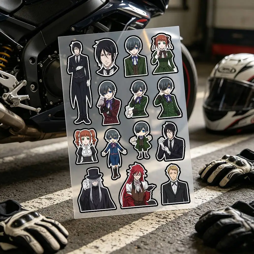 Black Butler Stickers Auto Body Bumper Windows Motorcycle Laptop Walls Vinyl Decal Car Tuning Accessories
Black Butler Stickers Auto Body Bumper Windows Motorcycle Laptop Walls Vinyl Decal Car Tuning Accessories