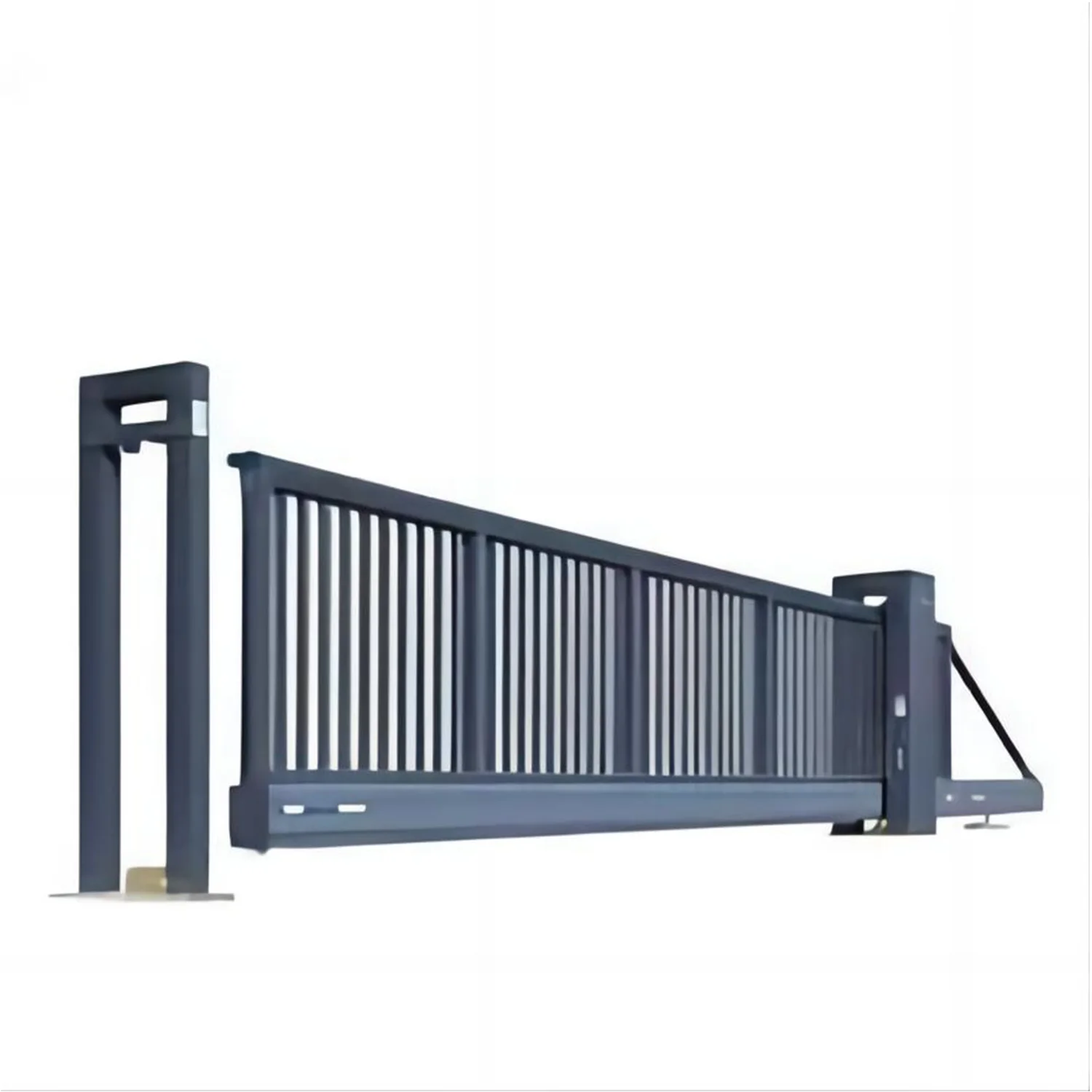 Factory Price Heavy Duty Aluminum Alloy Cantilever Floating Electric Driveway Doors Automatic Sliding Gate for HouseCustomizable
Factory Price Heavy Duty Aluminum Alloy Cantilever Floating Electric Driveway Doors Automatic Sliding Gate for HouseCustomizable
