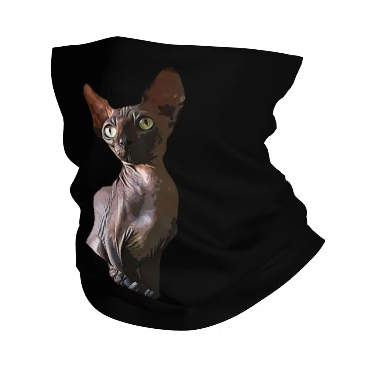 Бандана на заказ Shpynx Cat, теплая бандана для женщин и мужчин, зимний лыжный походный шарф, гетры, чехол для лица с котенком 
Бандана на заказ Shpynx Cat, теплая бандана для женщин и мужчин, зимний лыжный походный шарф, гетры, чехол для лица с котенком