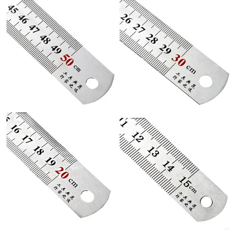 Stainless Steel Rulers Metal Rulers Precisions Rule Double Side Metric Imperial Precisions Straight Measuring Tool
Stainless Steel Rulers Metal Rulers Precisions Rule Double Side Metric Imperial Precisions Straight Measuring Tool