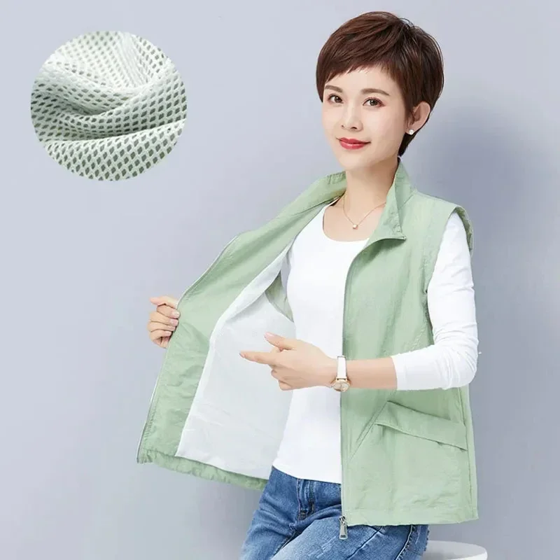 Повседневный укороченный Летний жилет на подкладке, Женская легкая Базовая куртка без рукавов с отложным воротником, однотонная классическая, халко Z190
Повседневный укороченный Летний жилет на подкладке, Женская легкая Базовая куртка без рукавов с отложным воротником, однотонная классическая, халко Z190