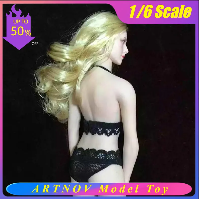 1/6 Scale Black Lace Perspective Underwear Silk Stockings Set fit for 12in Phicen Tbleague Hottoy Action Figure Toy
1/6 Scale Black Lace Perspective Underwear Silk Stockings Set fit for 12in Phicen Tbleague Hottoy Action Figure Toy