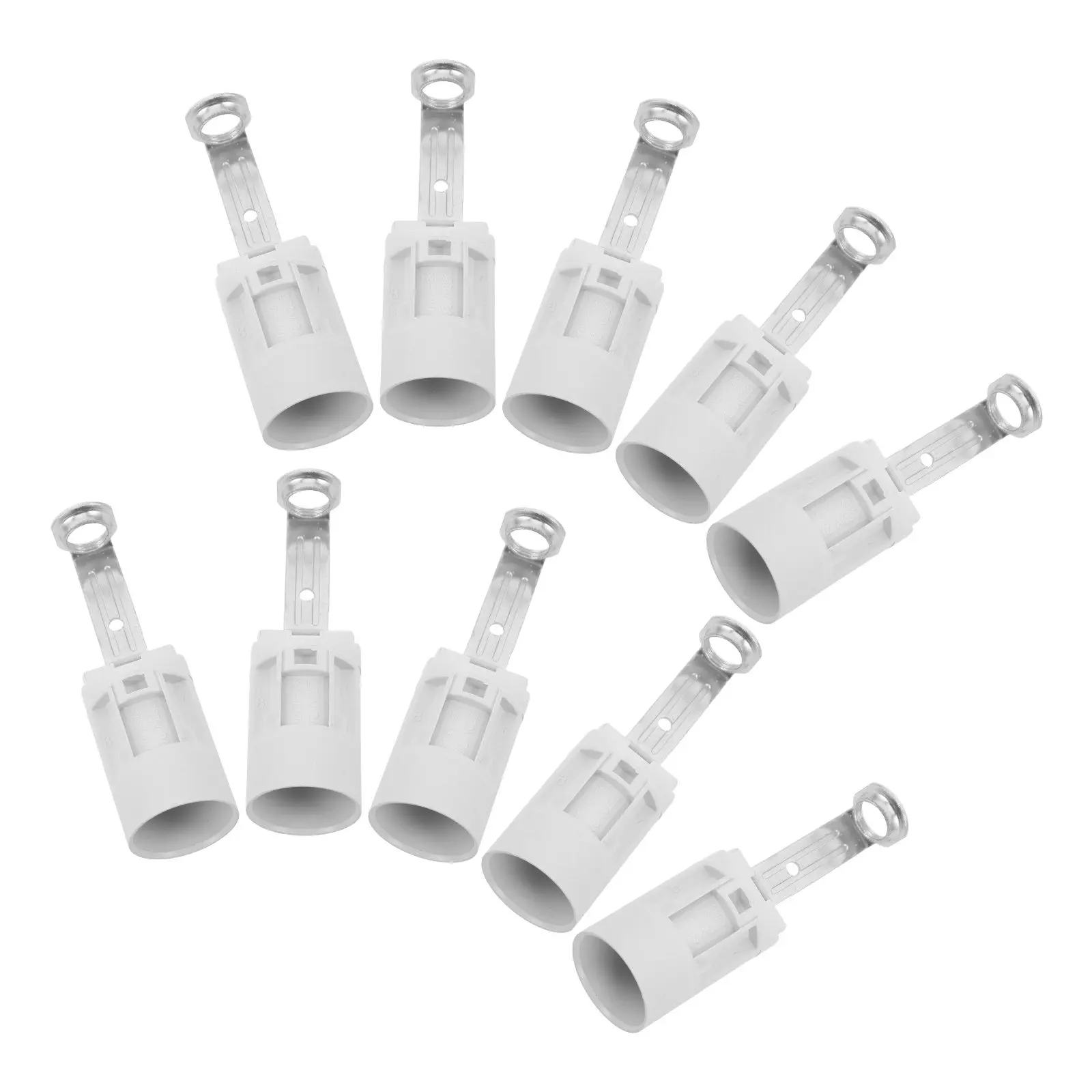 10Pcs E14 Screw Base Socket Lamp Holder Light Socket Mount for European Candelabra Bulbs Home Office Lighting Fixture Repair
10Pcs E14 Screw Base Socket Lamp Holder Light Socket Mount for European Candelabra Bulbs Home Office Lighting Fixture Repair