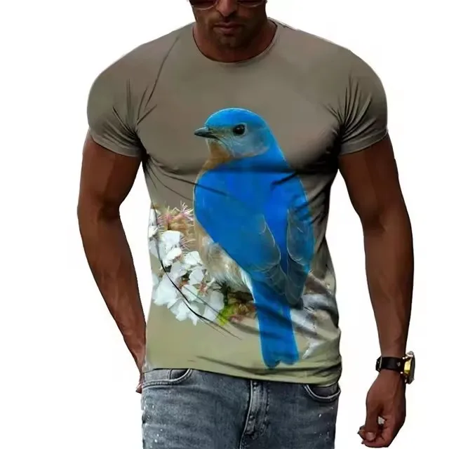 Summer Birds Animal 3D Print T-Shirts Men's Casual O-Neck Short Sleeve T Shirt Oversized Tees Hip Hop Harajuku Tops Man Clothing
Summer Birds Animal 3D Print T-Shirts Men's Casual O-Neck Short Sleeve T Shirt Oversized Tees Hip Hop Harajuku Tops Man Clothing