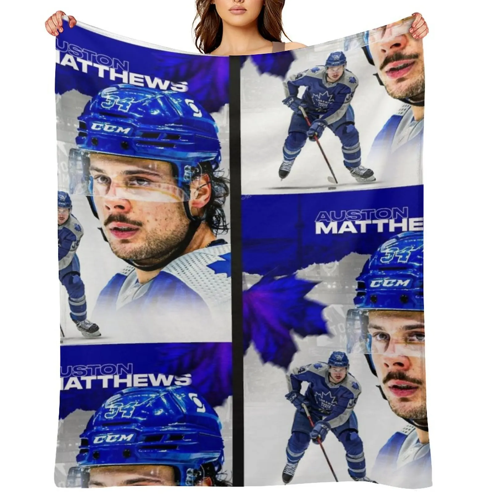 Auston Matthews Throw Blanket Sofa decorative Flannel Fashion Sofas Blankets
Auston Matthews Throw Blanket Sofa decorative Flannel Fashion Sofas Blankets