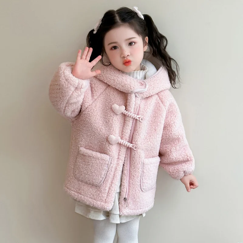 Girl Hoodie Cotton-Padded Jacket Autumn and Winter Thicken Tops Coat Mid-Length Child Kawaii Fashion New Style Casual Clothing
Girl Hoodie Cotton-Padded Jacket Autumn and Winter Thicken Tops Coat Mid-Length Child Kawaii Fashion New Style Casual Clothing