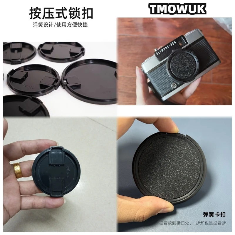 For Panasonic S5M2X G9M2L GH2 GX7 GF2 GF8 ZS70 DMC-FZ47 DMC-FZ48 Camera Lens Cap Protective Cover Center Pinch Snap-on 49mm 52 5
For Panasonic S5M2X G9M2L GH2 GX7 GF2 GF8 ZS70 DMC-FZ47 DMC-FZ48 Camera Lens Cap Protective Cover Center Pinch Snap-on 49mm 52 5
