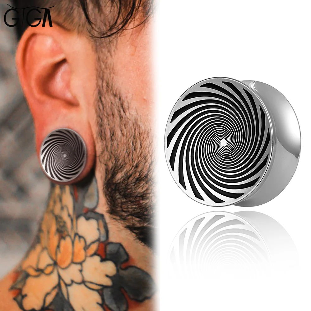 Giga 2PCS 316L Stainless Steel Tornado Ear Tunnels Plugs Stretcher Gauges Expander Body Piercing Body Jewelry Hip-Hop Punk
Giga 2PCS 316L Stainless Steel Tornado Ear Tunnels Plugs Stretcher Gauges Expander Body Piercing Body Jewelry Hip-Hop Punk