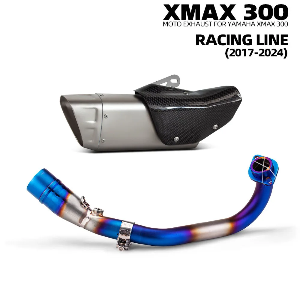 Motorcycle Exhaust Full System Manifold Header Pipe Muffler For Yamaha XMAX250 XMAX300 Tricity300 XMAX/Tricity 250/300 2017-2024
Motorcycle Exhaust Full System Manifold Header Pipe Muffler For Yamaha XMAX250 XMAX300 Tricity300 XMAX/Tricity 250/300 2017-2024