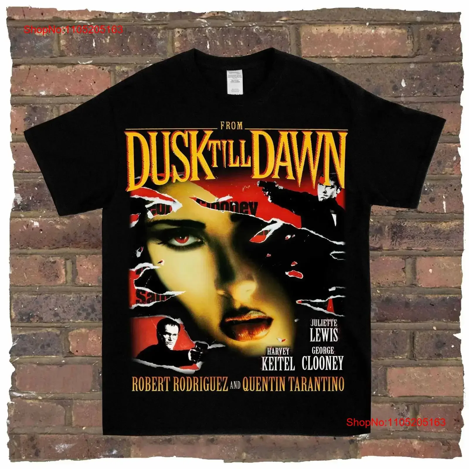 Retro From Dusk Till Dawn Movie T Shirt for Fan S 5XL vintage Washed Versatile graphic Breathable Comfortable Stylish
Retro From Dusk Till Dawn Movie T Shirt for Fan S 5XL vintage Washed Versatile graphic Breathable Comfortable Stylish
