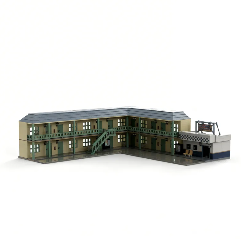 3443PCS MOC Game Series No More Heroes 2 Nmh Motel Burger Suplex Model DIY Creative Assembly Building Blocks Display Gift Set
3443PCS MOC Game Series No More Heroes 2 Nmh Motel Burger Suplex Model DIY Creative Assembly Building Blocks Display Gift Set