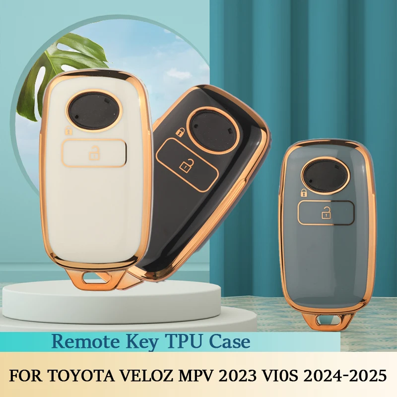 Мягкий чехол из ТПУ Jingyuqin, чехол для дистанционного ключа автомобиля, брелок с 2 кнопками для Toyota Veloz mpv 2023 VI0S 2024-2025, защитные аксессуары
Мягкий чехол из ТПУ Jingyuqin, чехол для дистанционного ключа автомобиля, брелок с 2 кнопками для Toyota Veloz mpv 2023 VI0S 2024-2025, защитные аксессуары