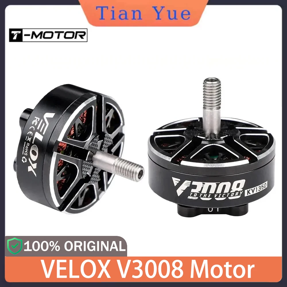 T-Motor VELOX V3008 1155KV 1350KV 1500KV Бесщеточный двигатель с валом 4 мм для RC FPV Freestyle 7-8 дюймов Дрон Cinelifter дальнего действия
T-Motor VELOX V3008 1155KV 1350KV 1500KV Бесщеточный двигатель с валом 4 мм для RC FPV Freestyle 7-8 дюймов Дрон Cinelifter дальнего действия