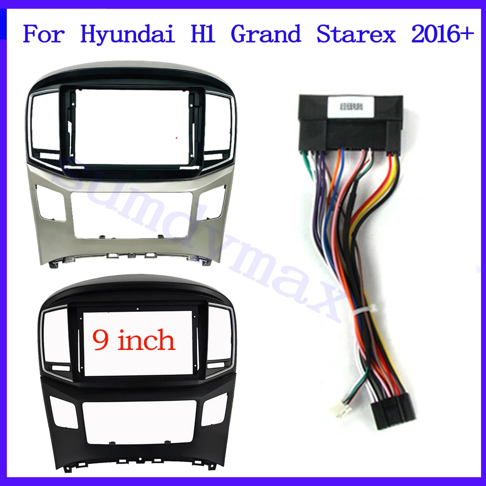 2din android Автомобильная рамка, Кабель-адаптер для Hyundai H1 Grand Starex 2016, 9 дюймов экран, радиопанель, комплект Dask, облицовки
2din android Автомобильная рамка, Кабель-адаптер для Hyundai H1 Grand Starex 2016, 9 дюймов экран, радиопанель, комплект Dask, облицовки