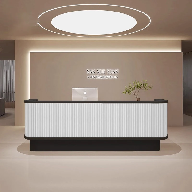 Factory Direct Sale Unique Design Commercial Furniture Hotel Office White Front Desk Economical Beauty Salon Reception Desk
Factory Direct Sale Unique Design Commercial Furniture Hotel Office White Front Desk Economical Beauty Salon Reception Desk