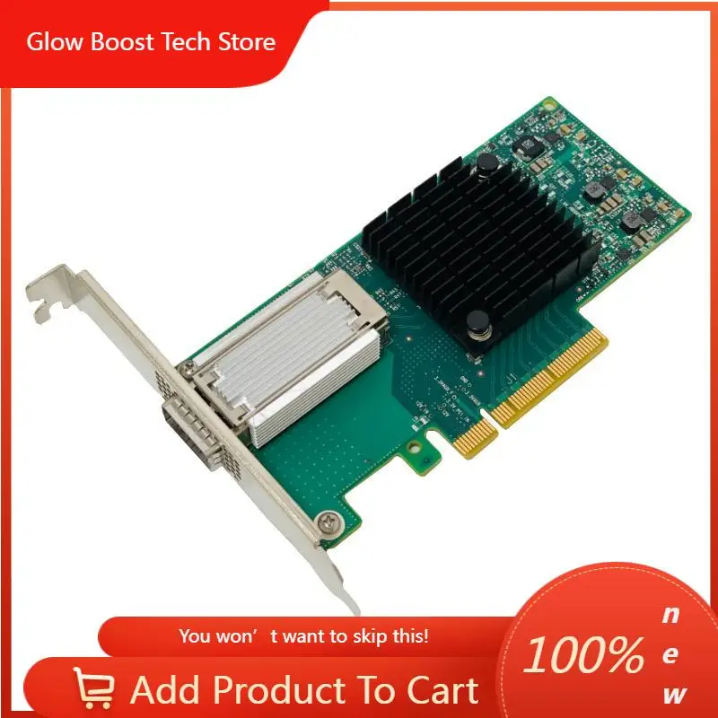 Почти новая сетевая карта Mellanox MCX4131A-BCAT ConnectX-4 LX EN, 40GbE, однопортовая, QSFP28, PCIe 3.0 x8
Почти новая сетевая карта Mellanox MCX4131A-BCAT ConnectX-4 LX EN, 40GbE, однопортовая, QSFP28, PCIe 3.0 x8