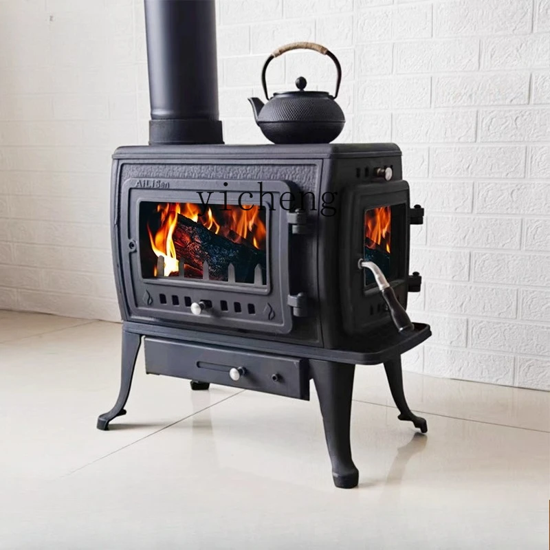 LSSL Fireplace Wood-Burning Cast Iron Heating Stove European Style Villa Homestay Wood-Burning Stove
LSSL Fireplace Wood-Burning Cast Iron Heating Stove European Style Villa Homestay Wood-Burning Stove
