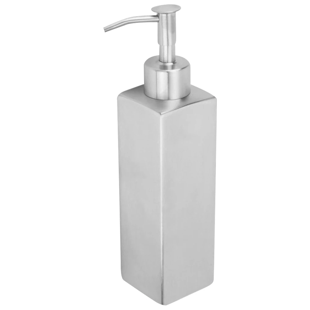 Stainless Steel 350Ml Soap Dispenser Modern Pump Bottle for Hand Lotion Shampoo Body Wash Countertop Sink Storage
Stainless Steel 350Ml Soap Dispenser Modern Pump Bottle for Hand Lotion Shampoo Body Wash Countertop Sink Storage