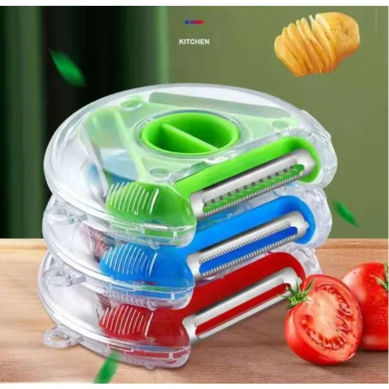Three-in-one Paring Knife Multifunctional Paring Knife Paring Potato Apple Artifact Kitchen Paring Accessories Gadgets Salad
Three-in-one Paring Knife Multifunctional Paring Knife Paring Potato Apple Artifact Kitchen Paring Accessories Gadgets Salad