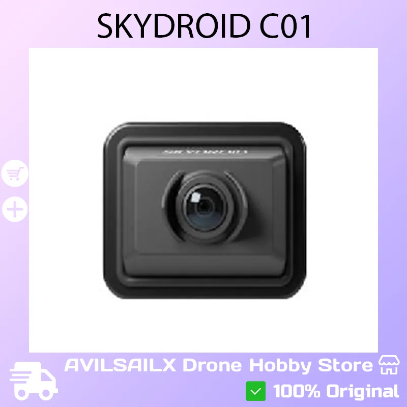 SKYDROID C01 FPV Gimbal with EIS Electronic Image Stabilization Ultra Light High Definition for Smooth Drone Aerial Shooting
SKYDROID C01 FPV Gimbal with EIS Electronic Image Stabilization Ultra Light High Definition for Smooth Drone Aerial Shooting