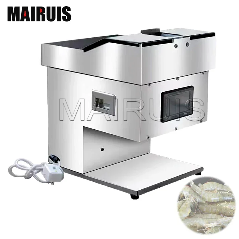 LXT Butterfly Shrimp Processing Machine Prawn Back Open Machine Shrimp Back Cutting Machine