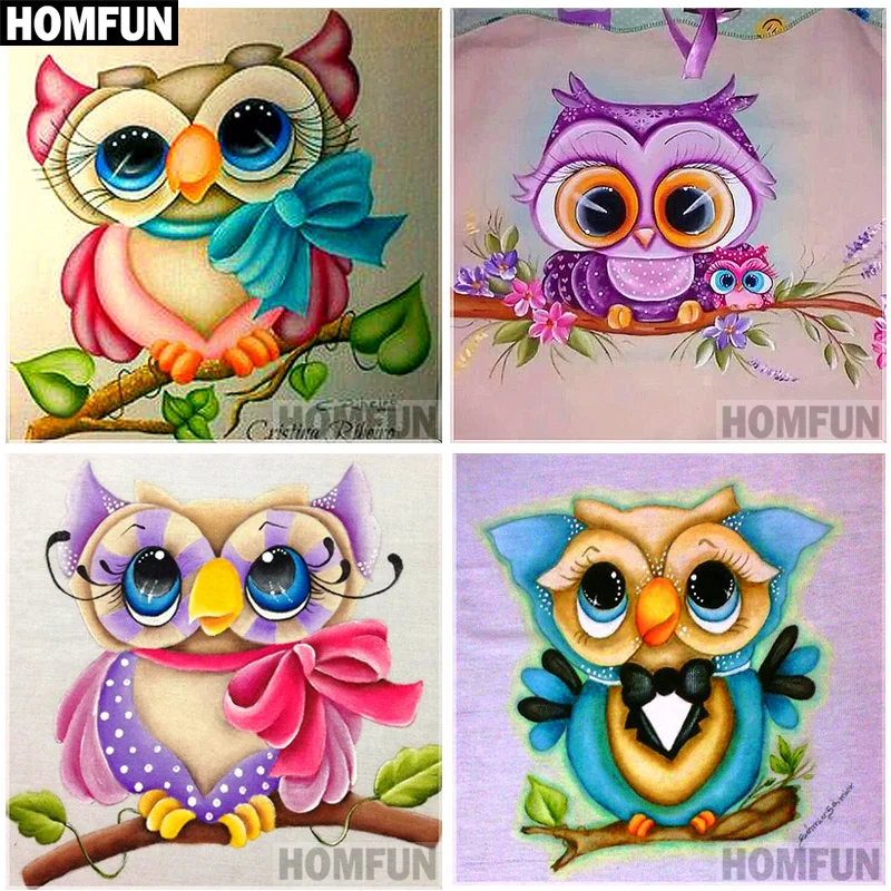 HOMFUN 5D DIY алмазная живопись полная квадратная/круглая дрель "мультяшная сова" 3D вышивка крестиком подарок домашний декор подарок A06818
HOMFUN 5D DIY алмазная живопись полная квадратная/круглая дрель "мультяшная сова" 3D вышивка крестиком подарок домашний декор подарок A06818