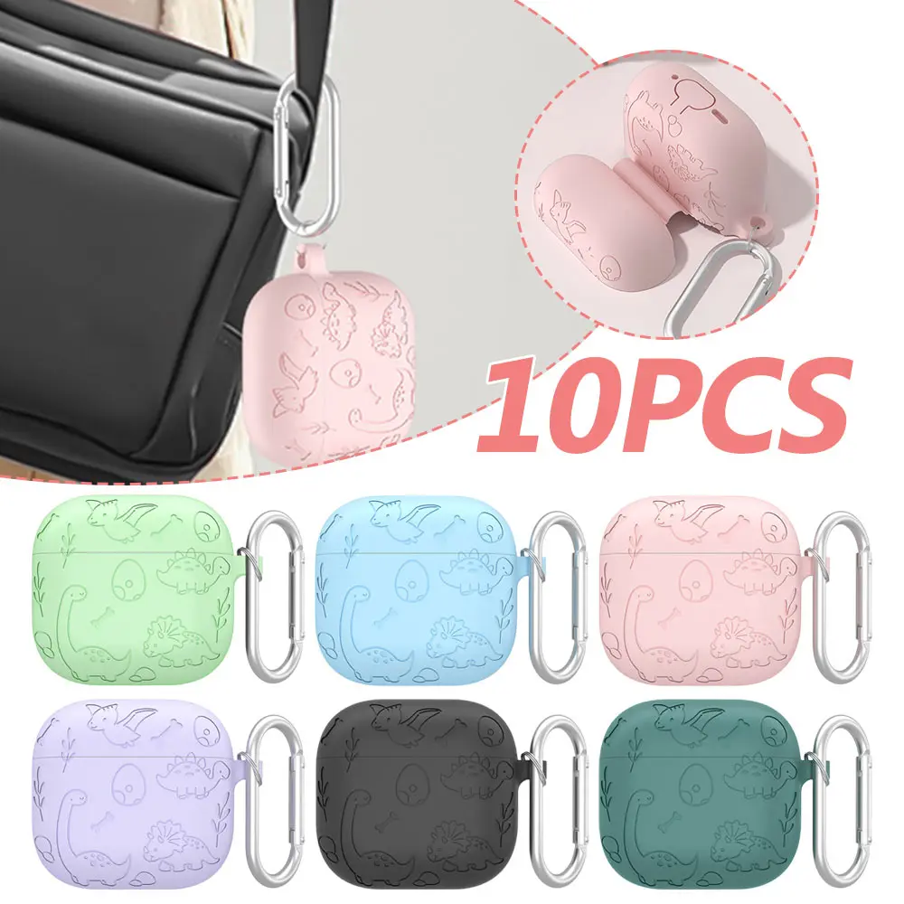Silicone Case Protector with Carabiner Engraved Flower Dinosaur Case Soft Silicone Skin Protective Case for AirPods 4 Gen (2024)
Silicone Case Protector with Carabiner Engraved Flower Dinosaur Case Soft Silicone Skin Protective Case for AirPods 4 Gen (2024)