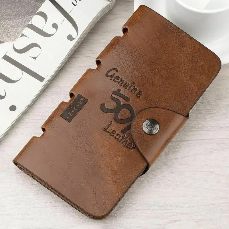 Retro Men's PU Leather Wallet Bifold ID Card Holder Checkbook Long Clutch Billfold Money Purse Handbag
Retro Men's PU Leather Wallet Bifold ID Card Holder Checkbook Long Clutch Billfold Money Purse Handbag