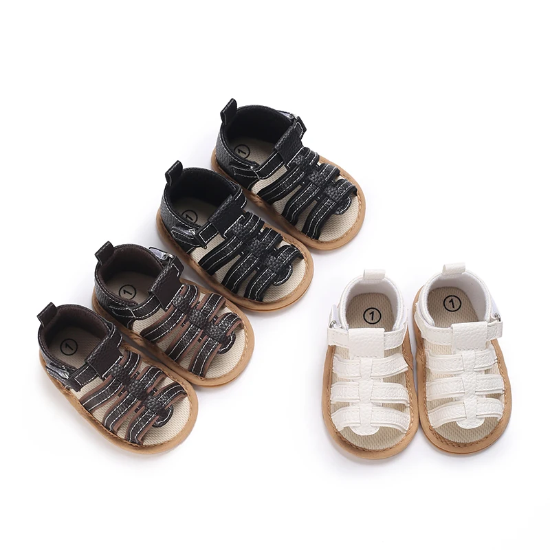 0-18M Summer Fashion Baby Sandals Soft Non-slip Rubber Sole Flat Outdoor Beach Shoes For Toddler Boys Girls First Walkers
0-18M Summer Fashion Baby Sandals Soft Non-slip Rubber Sole Flat Outdoor Beach Shoes For Toddler Boys Girls First Walkers
