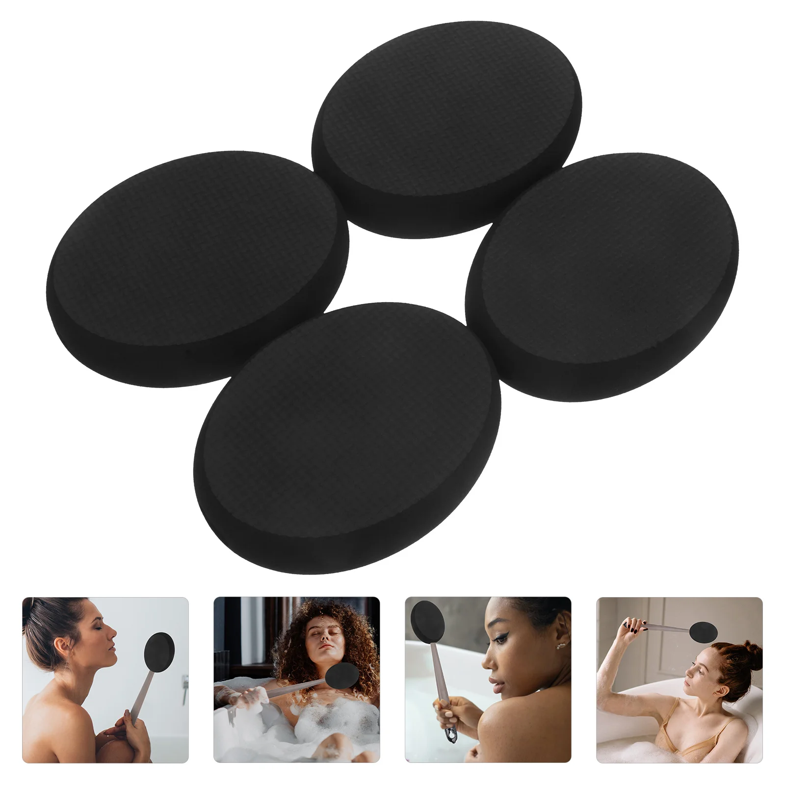 4 шт., подушечки для аппликатора лосьона для тела, сменные насадки для щетки для спины, скруббер для душа, ванны, влажная и сухая, отшелушивающая чистящая щетка
4 шт., подушечки для аппликатора лосьона для тела, сменные насадки для щетки для спины, скруббер для душа, ванны, влажная и сухая, отшелушивающая чистящая щетка