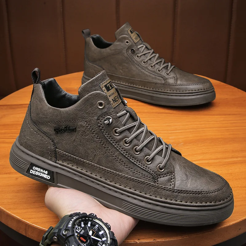 Spring Men's Casual Shoes 2025 New Style Vintage Thick Bottom Easy Wear Boots Versatile Comfortable Fashionable Men's ...
Spring Men's Casual Shoes 2025 New Style Vintage Thick Bottom Easy Wear Boots Versatile Comfortable Fashionable Men's ...