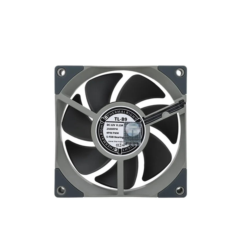 TL-B9 B9W chassis cooling fan 4PIN temperature control PWM2500 rpm low noise air volume air pressure fan
TL-B9 B9W chassis cooling fan 4PIN temperature control PWM2500 rpm low noise air volume air pressure fan