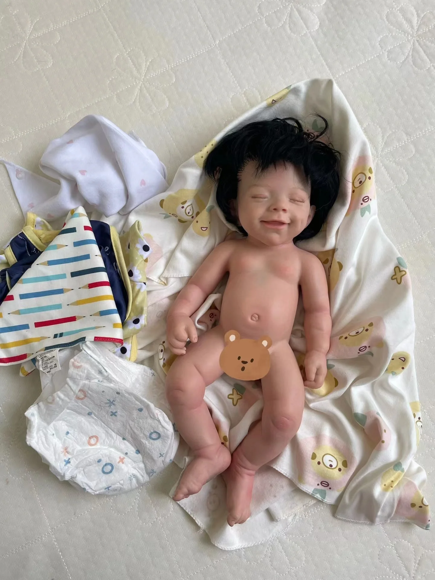 16 Inch Full Body Soft Solid Platinim Silicone April Reborn Boy With 999D Painted Skin By David Weisi Handmade Bebe Silicone
16 Inch Full Body Soft Solid Platinim Silicone April Reborn Boy With 999D Painted Skin By David Weisi Handmade Bebe Silicone