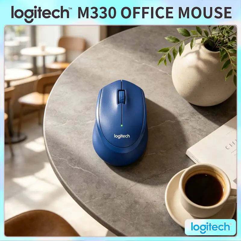 Logitech M330 Wireless Silent Mouse 2.4GHz Cordless 10m Range Steady Slim for Laptop PC Mac Workbench Desk
Logitech M330 Wireless Silent Mouse 2.4GHz Cordless 10m Range Steady Slim for Laptop PC Mac Workbench Desk