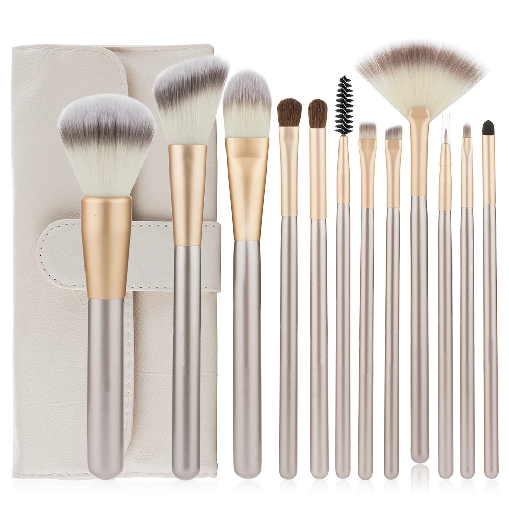 12pcs Makeup Brushes Set Loose Powder Fan Eyehshadow Blending Concealer Brush Cosmetic Beauty Tool Soft Hair Fiber brush
12pcs Makeup Brushes Set Loose Powder Fan Eyehshadow Blending Concealer Brush Cosmetic Beauty Tool Soft Hair Fiber brush
