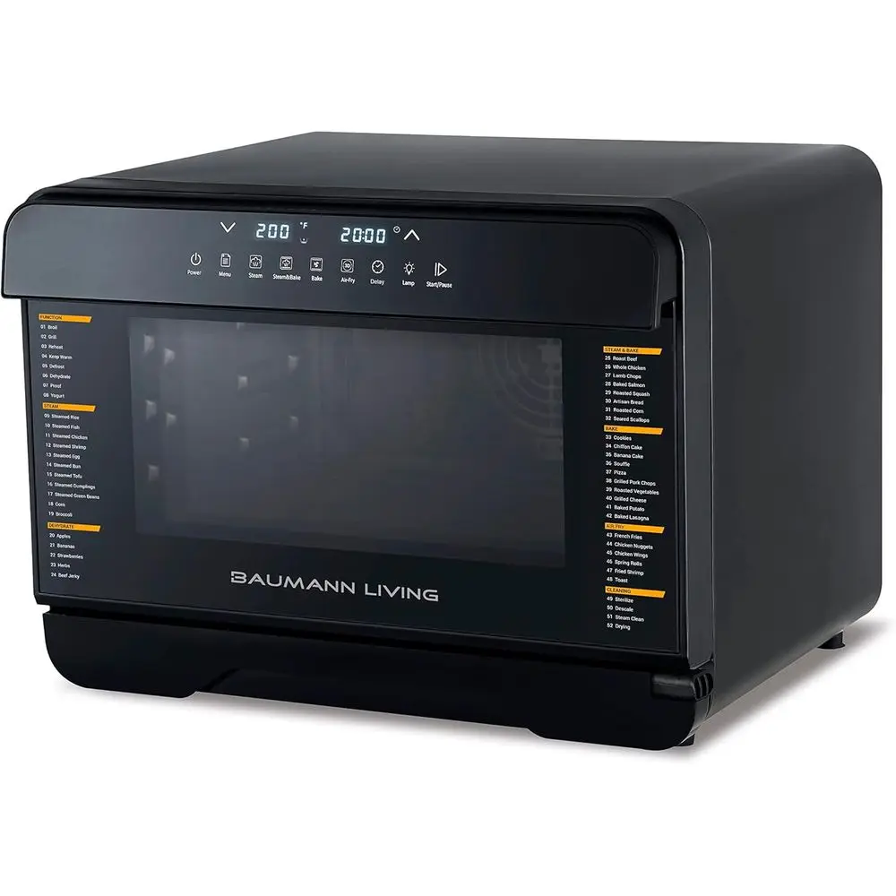 All-in-One Countertop Steam Oven with Air Fryer and Convection
All-in-One Countertop Steam Oven with Air Fryer and Convection