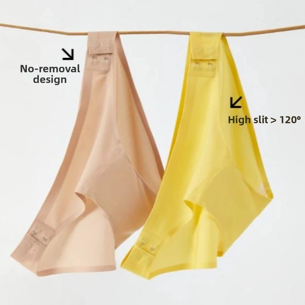 with Side Buckle Women Anti-embarrassment Briefs Underpants Seamless Invisible Triangle Underwear Ice Silk Thin
with Side Buckle Women Anti-embarrassment Briefs Underpants Seamless Invisible Triangle Underwear Ice Silk Thin