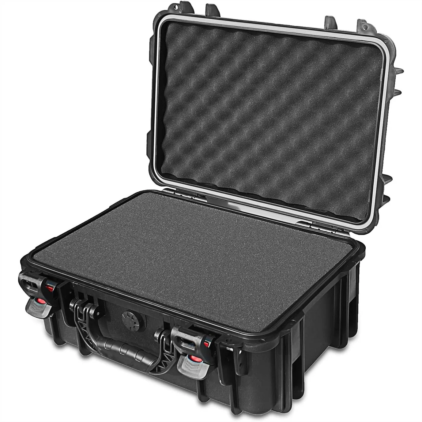 Waterproof Hard Shell Case with Customizable Foam Insert 19x14x8in for Camera Equipment
Waterproof Hard Shell Case with Customizable Foam Insert 19x14x8in for Camera Equipment