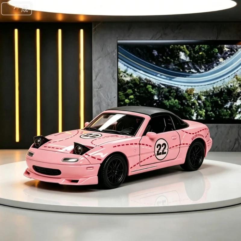1:36 MX5 Diecast Alloy Sports Car Flip Headlights Pull Back Mini Model Collectible Toy Birthday Gift For Boys Car Hobbyists
1:36 MX5 Diecast Alloy Sports Car Flip Headlights Pull Back Mini Model Collectible Toy Birthday Gift For Boys Car Hobbyists
