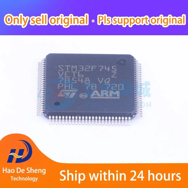 1 шт./лот STM32F745VET6 LQFP100 новый оригинальный в наличии, поставки электронных компонентов
1 шт./лот STM32F745VET6 LQFP100 новый оригинальный в наличии, поставки электронных компонентов