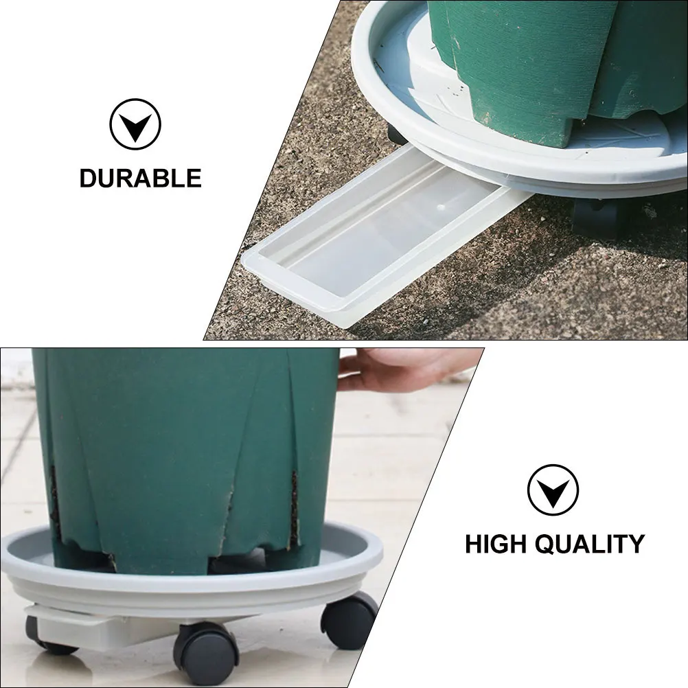 Thickened Plastic Tray for Indoor Plant Pots Flower Stand Movable Rack Small Drawer Storage Wheel Design Water Box Grid Pressure 
Thickened Plastic Tray for Indoor Plant Pots Flower Stand Movable Rack Small Drawer Storage Wheel Design Water Box Grid Pressure