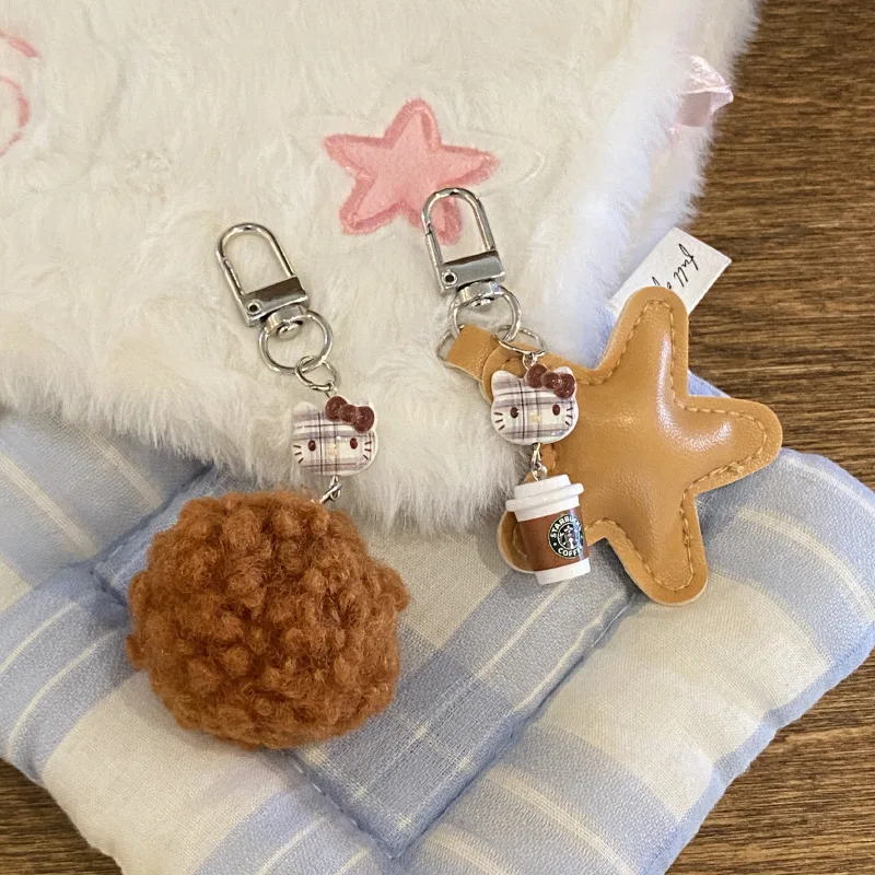 Kawaii Sanrio Hello Kitty Star брелок креативный мультяшный кофейная чашка рюкзак кулон друзья подарок на день рождения аксессуары на молнии
Kawaii Sanrio Hello Kitty Star брелок креативный мультяшный кофейная чашка рюкзак кулон друзья подарок на день рождения аксессуары на молнии