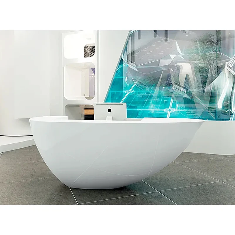 *High Quality Modern Wholesale Half Round Small Salon Clinic Reception Desk for Office Building
*High Quality Modern Wholesale Half Round Small Salon Clinic Reception Desk for Office Building