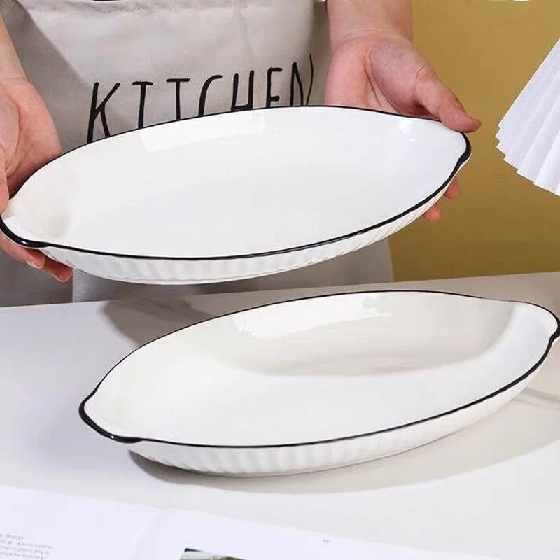 32cm Double Ear Rectangular Cerc Fi Steng Plate Large Size Japanese Sle Creative Dinnerware Home Use ular
32cm Double Ear Rectangular Cerc Fi Steng Plate Large Size Japanese Sle Creative Dinnerware Home Use ular