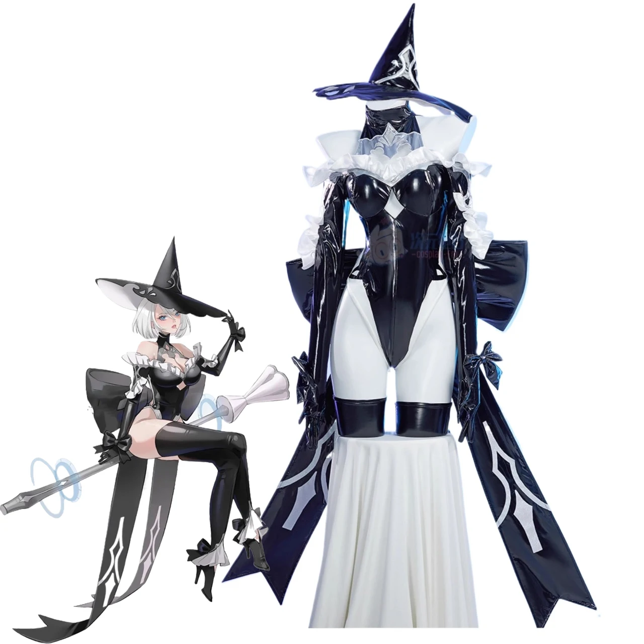 Anime 2B Cosplay Costume NieR Automata Costume Fashion Sweet Witch Jumpsuit Uniforms Full Set Halloween Party Role Play Clothing
Anime 2B Cosplay Costume NieR Automata Costume Fashion Sweet Witch Jumpsuit Uniforms Full Set Halloween Party Role Play Clothing