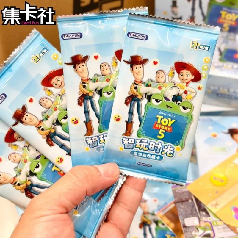 Card.Fun Disney Toy Story 5 Cards Deluxe Edition Collection Card Rare Classic Movie Character Trading Card Birthday Gift Toys
Card.Fun Disney Toy Story 5 Cards Deluxe Edition Collection Card Rare Classic Movie Character Trading Card Birthday Gift Toys