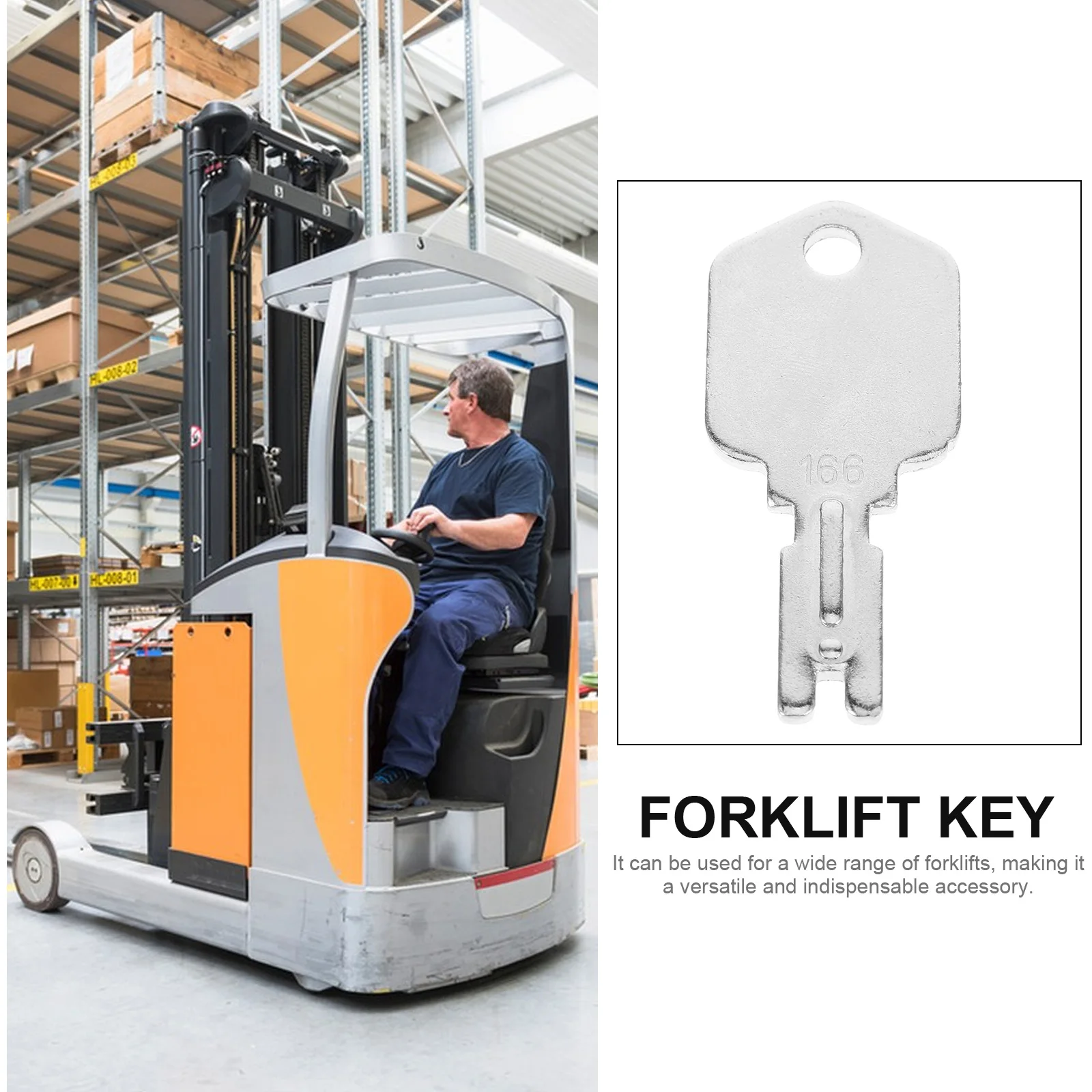 8pcs Forklift Key Heavy Equipment Operator Replacement Switch Durable Compact Easy to Use Versatile Indispensable Gardening
8pcs Forklift Key Heavy Equipment Operator Replacement Switch Durable Compact Easy to Use Versatile Indispensable Gardening
