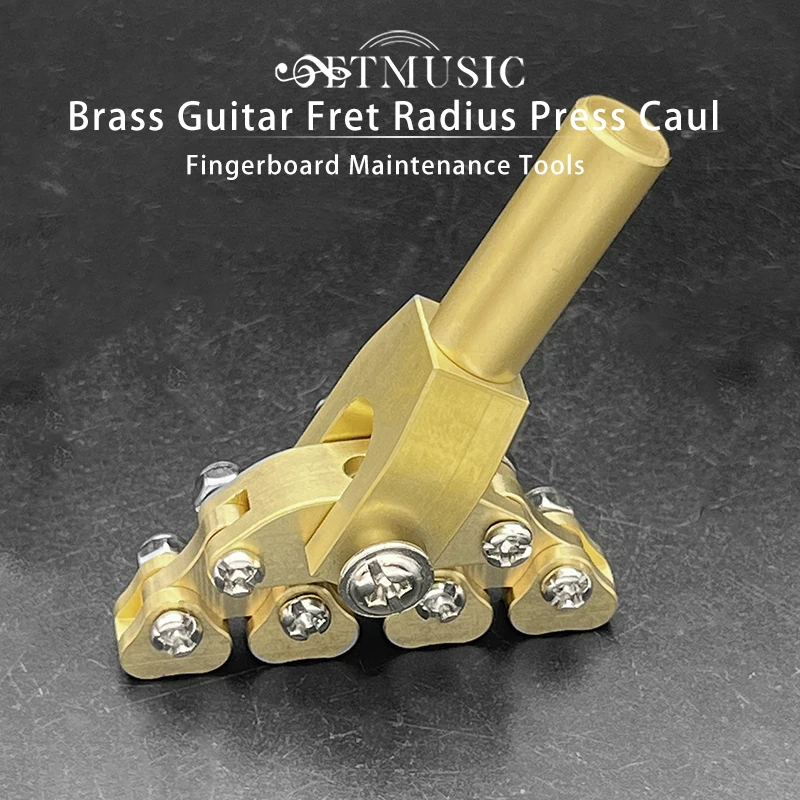 Brass Guitar Fret Press Caul Radius Adjustable Music Instruments Fingerboard Maintenance Tools Guitarist Luthier
Brass Guitar Fret Press Caul Radius Adjustable Music Instruments Fingerboard Maintenance Tools Guitarist Luthier